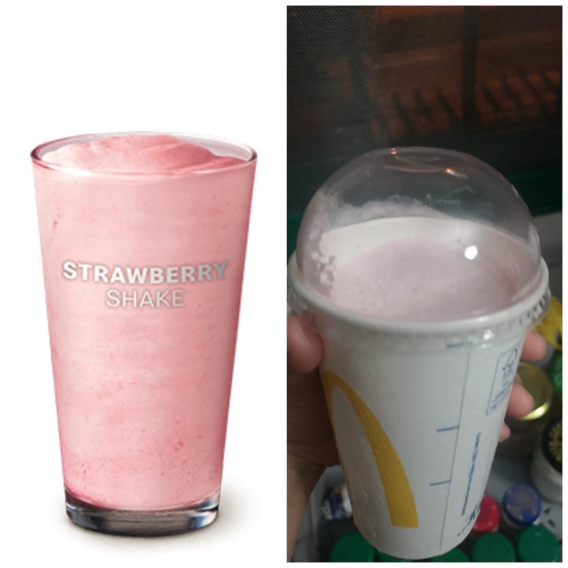 Kaloryczność shake'ów McDonald's