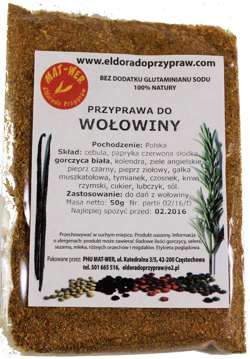 Marynata do wołowiny