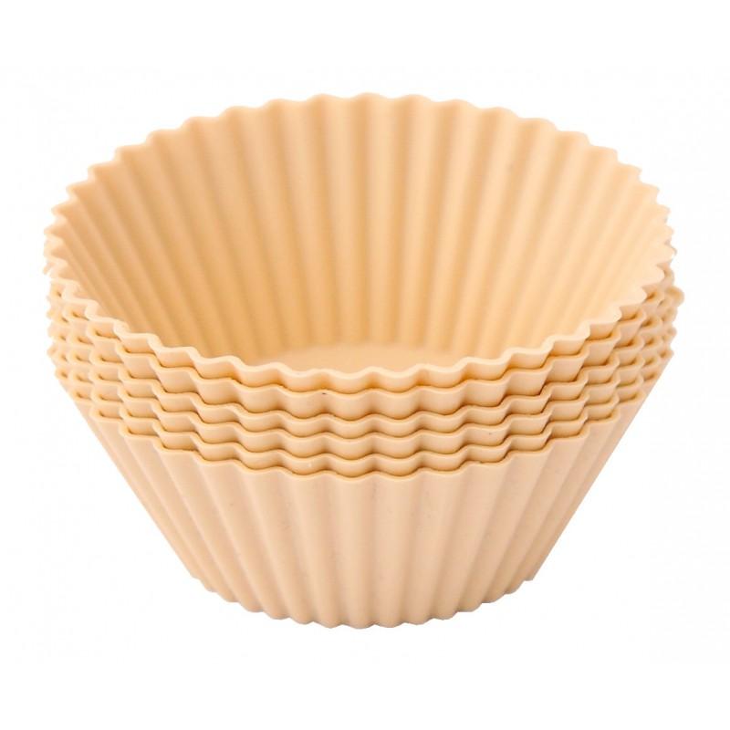 Pieczenie babeczek w silikonowych foremkach