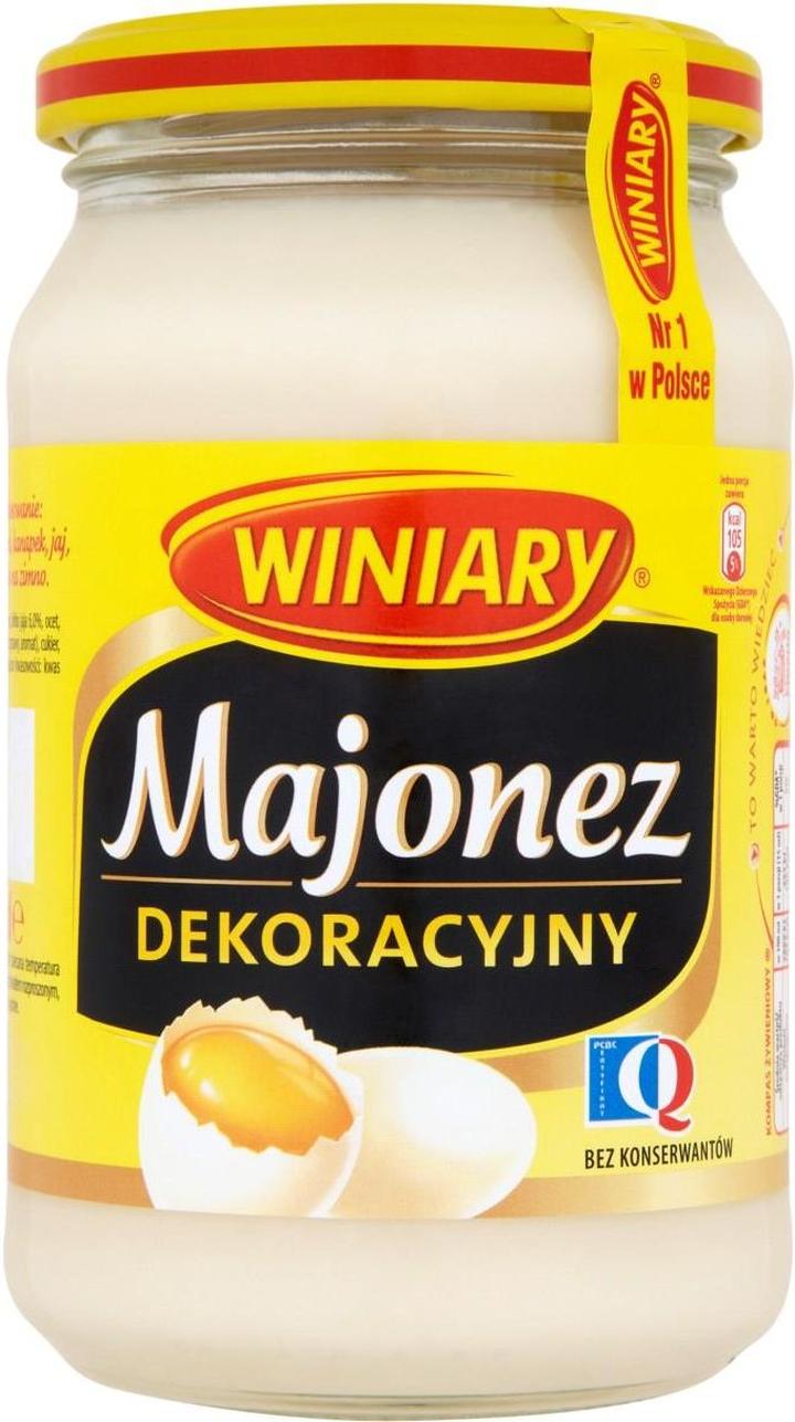 Gluten w majonezie
