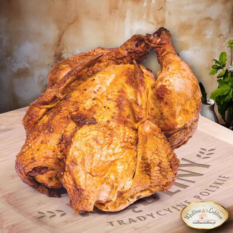 Kalorie kurczaka z rożna