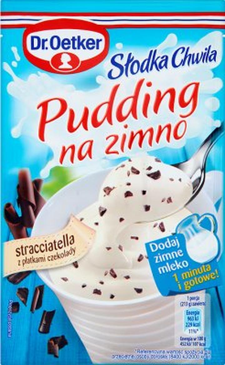 Pudding na zimno w Polsce