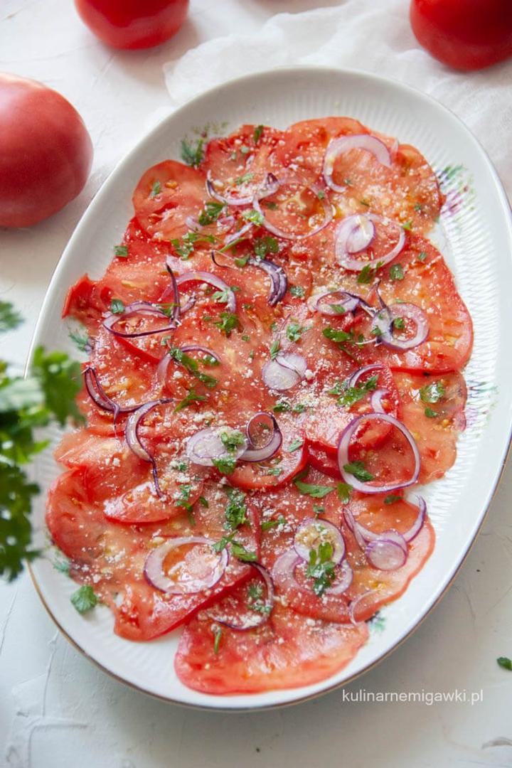 Serwowanie carpaccio