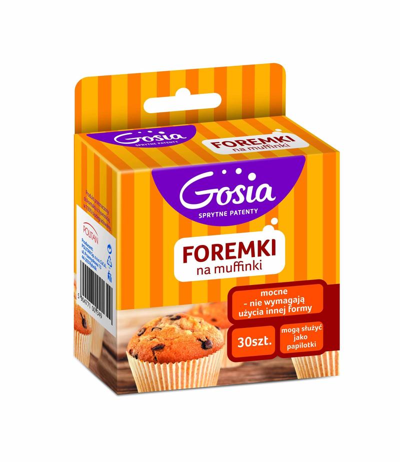 Zróżnicowane kształty muffinów