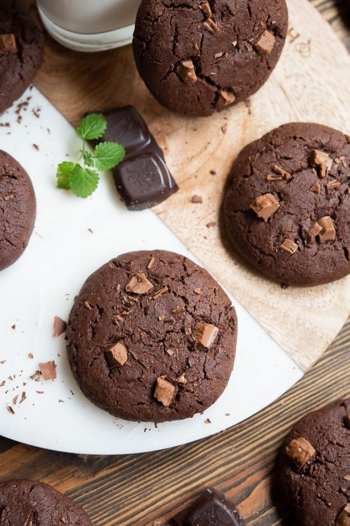 Ciastka czekoladowe przepis krok po kroku