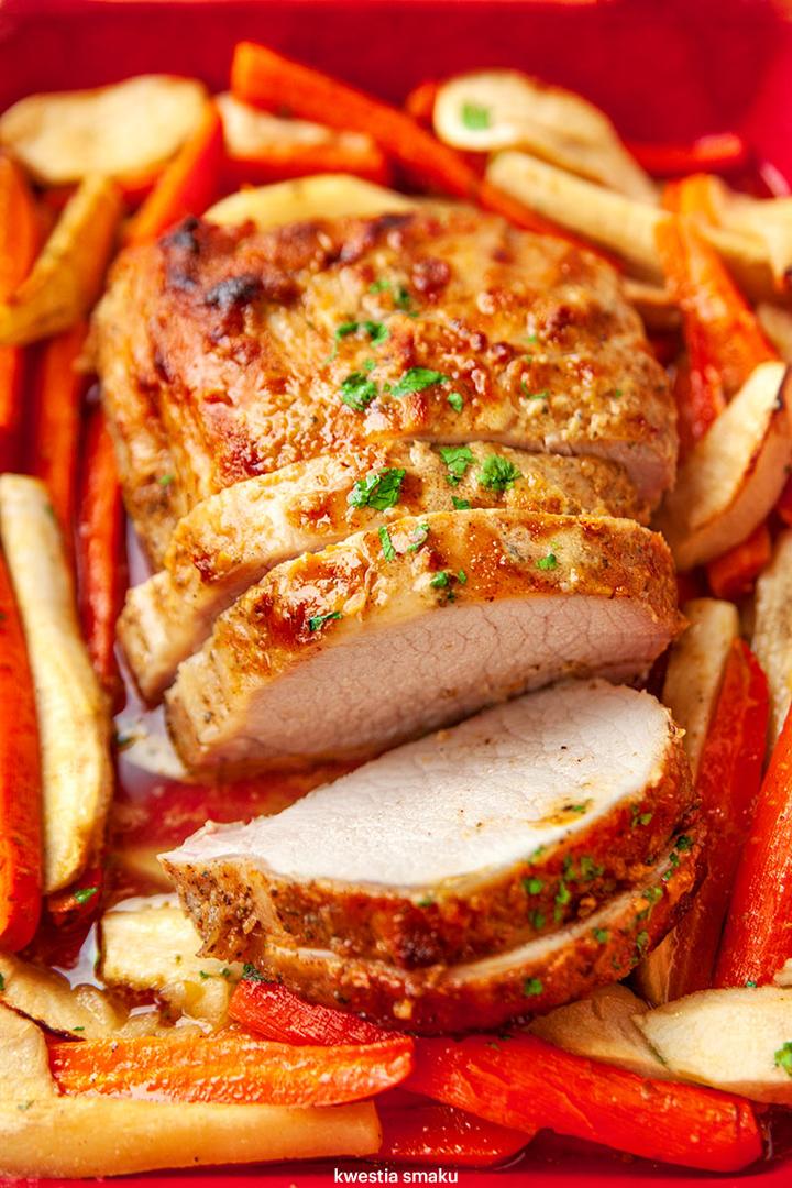 Przepisy z pieczonego schabu