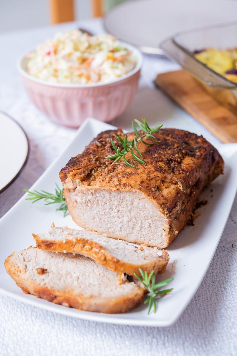 Rodzinne obiady z pieczonego schabu