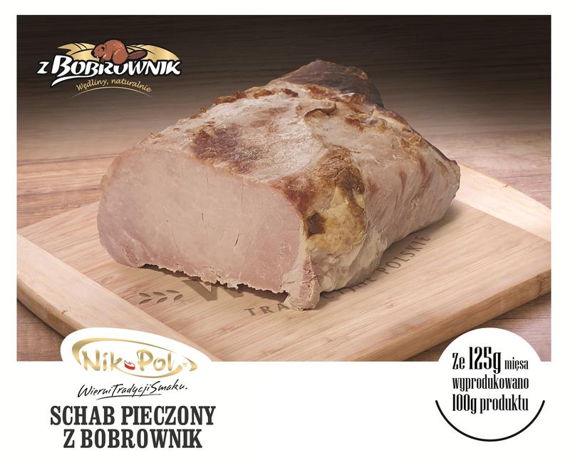 Schab pieczony dodatki i przyprawy