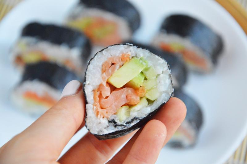 Zdrowa dieta i sushi